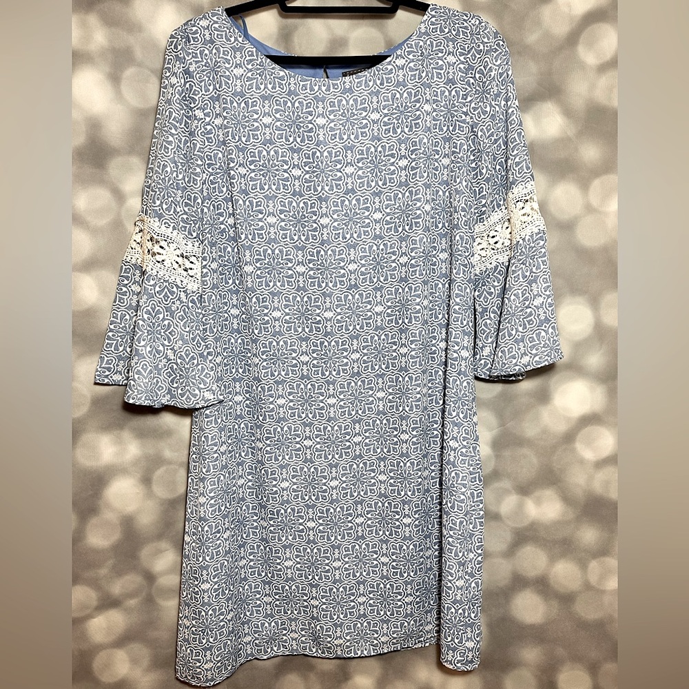 Luxology Blue Dress Sz 10 NWOT